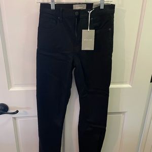 Everlane high rise straight jeans
